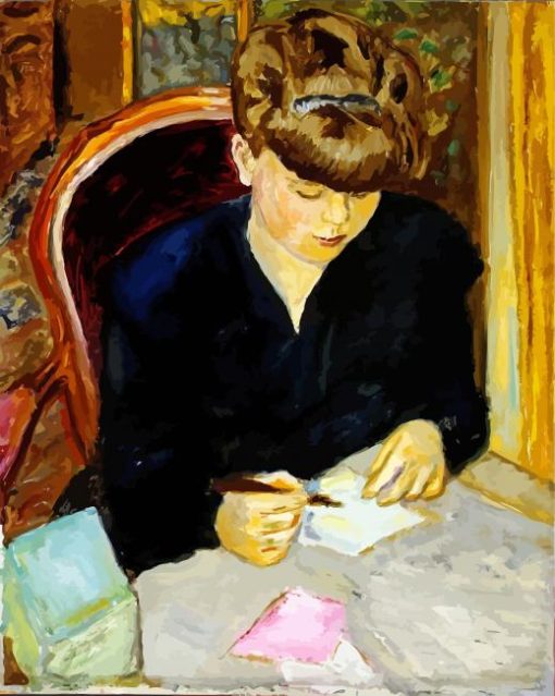 The Letter Bonnard Art Paint by numbers