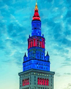 The Terminal Tower Residences Cleveland Paint by numbers