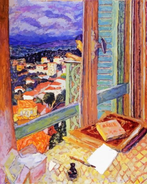 The Window Pierre Bonnard Paint by numbers