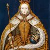 Tudor Queen Elizabeth paint by number