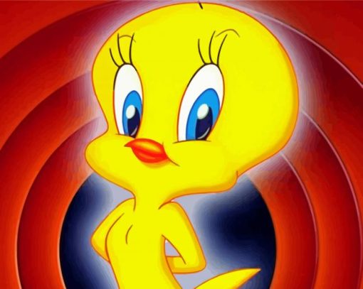 Tweety Bird paint by numbers