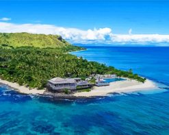 Vomo Fiji Aerial paint by numbers