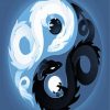 Yin And Yang Dragons paint by numbers