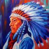 American Indian Native paint by numbers