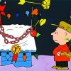 Charlie Brown Christmas paint by numbers