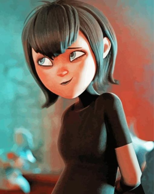 Cute Mavis paint by numbers