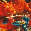 Dungeons And Dragons Video Game paint by numbers