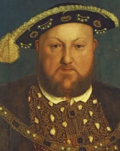 Henry VIII England Monarch paint by number