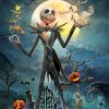 Jack Skellington Nightmare Before Christmas Paint by numbers