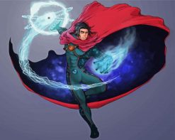 Saeed Adams Wiccan Sorcerer paint by numbers