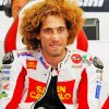 Marco Simoncelli paint by numbers