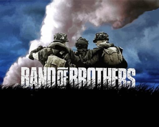 Band of brothers poster paint by number