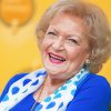 Betty White Smiling paint by numbers