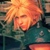 Cloud Strife Final Fantasy Game paint by numbers