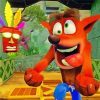 Crash Bandicoot paint by numbers