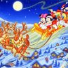 Disney Christmas Art paint by numbers