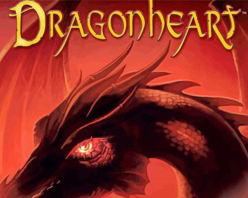 DragonHeart movie paint by number