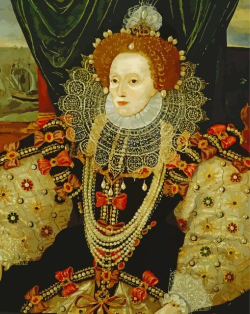 Elizabethan Era paint by number