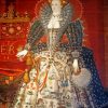 Elizabethan era queen paint by numbers