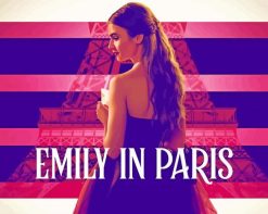 Emily In Paris Serie Poster Paint by numbers