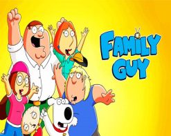 Family Guy Paint by numbers