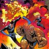 Fantastic Four Illustration paint by numbers