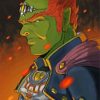 Ganondorf Art paint by numbers