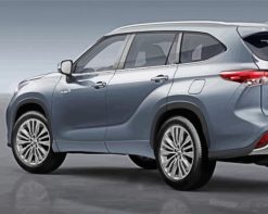 Highlander Grey Toyota paint by numbers