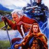 Highlander Movie paint by numbers