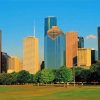 Houston City paint by numbers