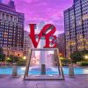 Love Park Philadelphia paint by numbers