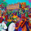 Mardi Gras Celebration paint by numbers