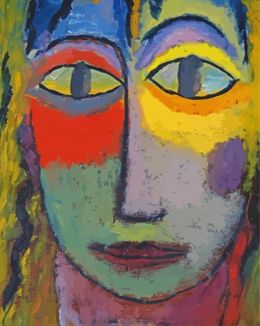 Medusa Jawlensky Paint by numbers