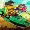 Michiko and hatchin paint by numbers