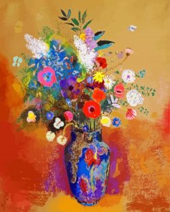 Odilon Redon Flowers Art paint by numbers