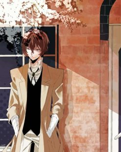 Osamu Dazai anime boy paint by numbers