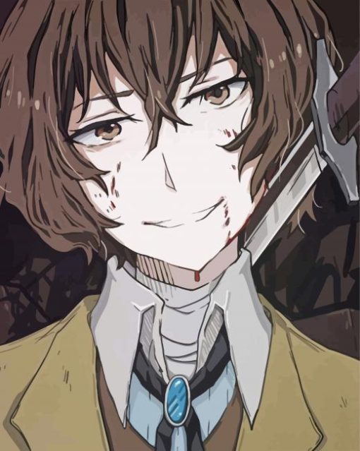 Osamu Dazai paint by numbers