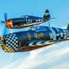 P 47 Thunderbolt Illustration paint by numbers