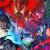 Persona 5 Video Game paint by numbers