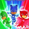 Pj Masks Superheroes paint by numbers