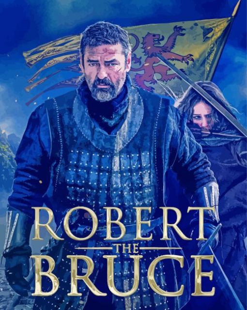 Robert the Bruce movie paint by number