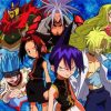 Shaman King Anime Characters Paint by numbers