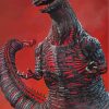 Shin Godzilla Monster paint by numbers