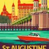 St augustine florida poster paint by number