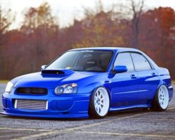 Subaru Impreza paint by numbers