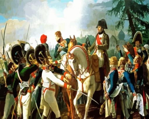 The Napoleonic War paint by numbers