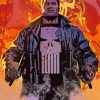 The Punisher paint by numbers