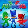 The Superheroes Pj Masks Paint by numbers