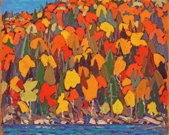 Tom Thomson Autumn Foliage paint by numbers