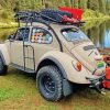 VW Bug Car paint by numbers